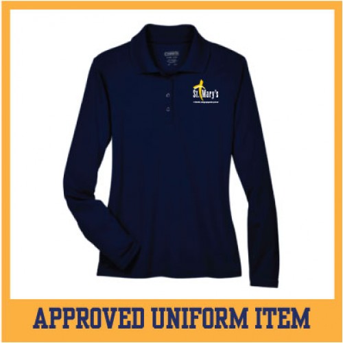 Core 365 Long Sleeve Polo - Women's 